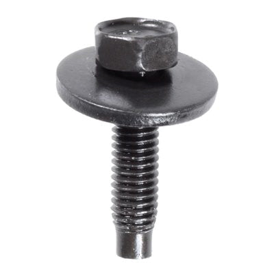 Au-ve-co® 19455 Bolt, System of Measurement: Metric, M6x1 Thread, 25 mm L, Hex, Sems® Head, 10 mm Head