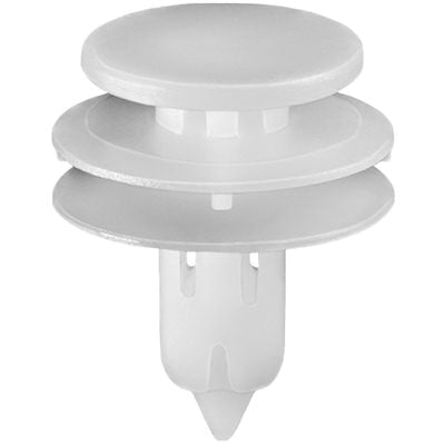Au-ve-co® 19628 Triple Head Door Trim Panel Retainer, System of Measurement: Metric, Nylon