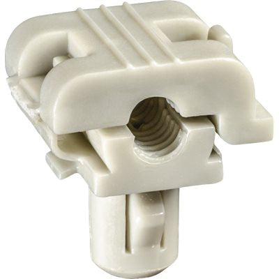 Au-ve-co® 19658 Door Lock Rod Clip, Nylon, Gray