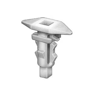 Au-ve-co® 19724 Double Head Hood to Cowl Seal Retainer, System of Measurement: Metric, Nylon