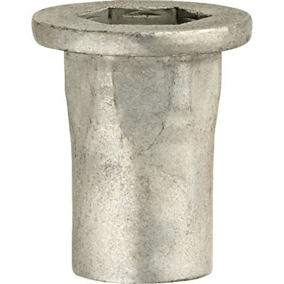 Au-ve-co® 19779 Wheel Opening Molding Nutsert, System of Measurement: Metric, M5x0.8 Thread, Zinc