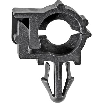 Au-ve-co® 19795 Wire Loom Routing Clip, 1/4 x 3/8 in Conduit/Cable, Nylon, Black