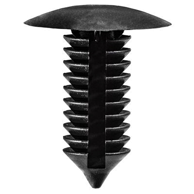 Au-ve-co® 19837 Single Head Trim Panel Retainer, System of Measurement: Imperial, Nylon