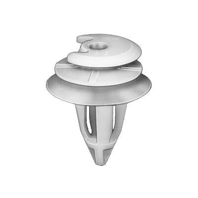 Au-ve-co® 20253 Triple Head Trim Panel Retainer, System of Measurement: Metric, Nylon