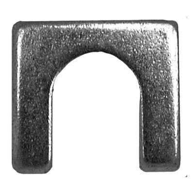 Au-ve-co® 20322 Body Shim, 1/8 in Thick, 5/8 in W Slot, 1-3/8 in OAL, 1-1/4 in OAW, Zinc