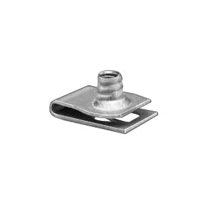 Au-ve-co® 20339 Fold Over Extruded Nut, System of Measurement: Metric, M4.2x1.41 Thread, Zinc-Plated