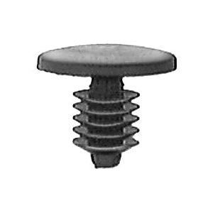 Au-ve-co® 20344 Single Head Weatherstrip Retainer, System of Measurement: Imperial, Nylon