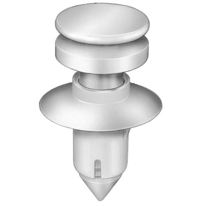 Au-ve-co® 20363 Double Head Door Trim Panel Retainer, System of Measurement: Metric, Nylon