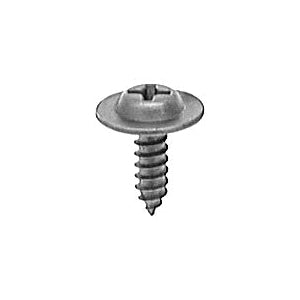 Au-ve-co® 20375 Tapping Screw, System of Measurement: Imperial, #8 Thread, 1/2 in L, Round Washer Head, Phillips® Drive