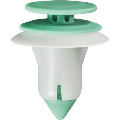Au-ve-co® 20428 Triple Head Door Trim Panel Retainer, System of Measurement: Metric, Nylon