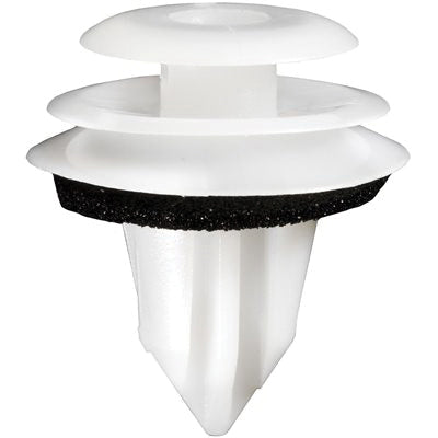 Au-ve-co® 20437 Triple Head Trim Panel Retainer, System of Measurement: Metric, Nylon