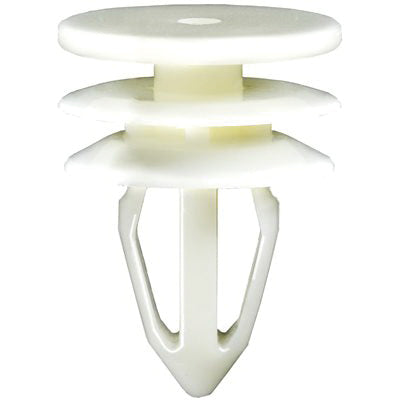 Au-ve-co® 20444 Triple Head Trim Panel Retainer, System of Measurement: Metric, Nylon