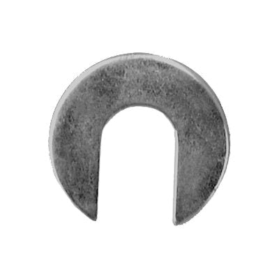 Au-ve-co® 20448 Body Shim, 1/16 in Thick, 3/8 in W Slot, 15/16 in OAW, Zinc