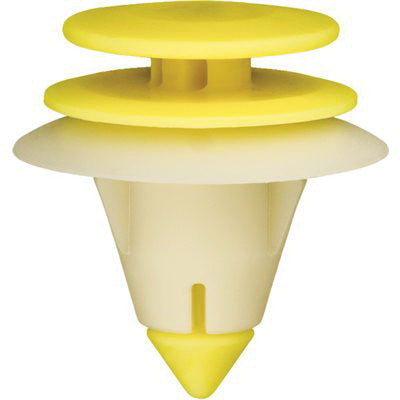 Au-ve-co® 20515 Triple Head Trim Panel Retainer, System of Measurement: Metric, Nylon