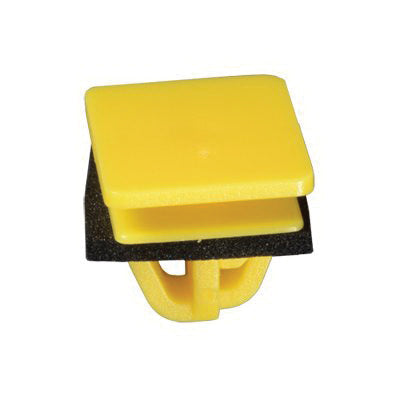 Au-ve-co® 20568 Rocker Panel Clip With Sealer, Nylon, Yellow