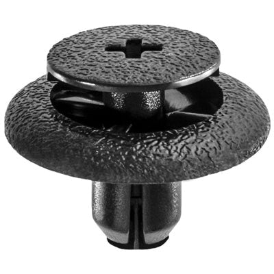 Au-ve-co® 20577 Screw-Type Molding Retainer, System of Measurement: Metric, Nylon