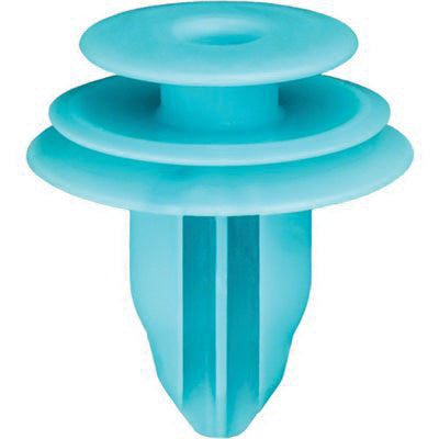 Au-ve-co® 20633 Triple Head Trim Panel Retainer, System of Measurement: Metric, Nylon