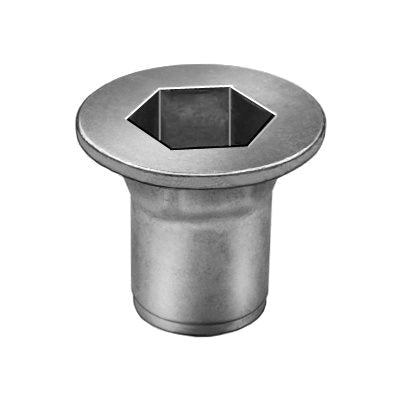 Au-ve-co® 20776 Frame Area Specialty Insert, 22 mm Dia Head, Steel