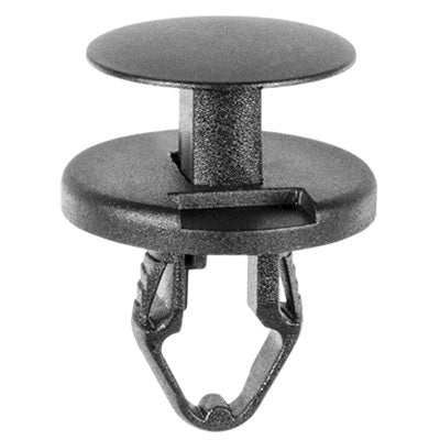 Au-ve-co® 20826 Closed End Fender Apron Retainer, System of Measurement: Metric, Nylon