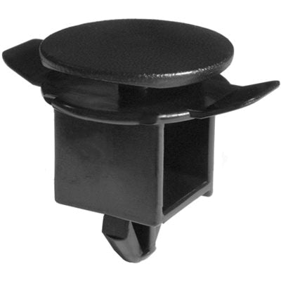 Au-ve-co® 20828 Rocker Molding Clip, 31 mm L, Nylon, Black
