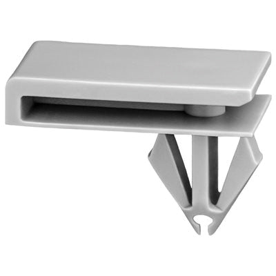Au-ve-co® 20865 Rocker Panel Molding Clip, 9/16 in L, Nylon, Gray