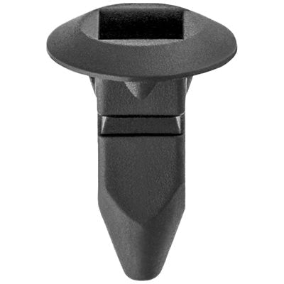Au-ve-co® 20925 Bumper and Fender Apron Screw Grommet, 15 mm Dia Head, Nylon, Black