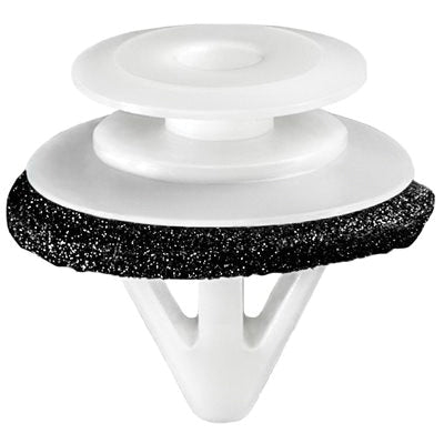 Au-ve-co® 20932 Double Head Door Trim Panel Retainer, System of Measurement: Metric, Nylon
