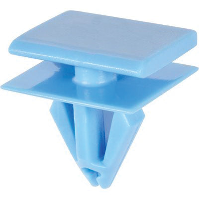 Au-ve-co® 20976 Rocker Panel Molding Clip, Nylon, Blue