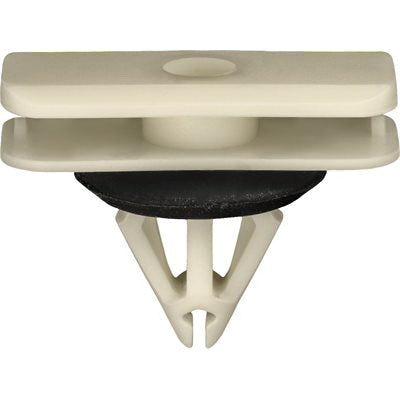 Au-ve-co® 20981 Wheel Flare Molding Clip With Sealer, Nylon, White