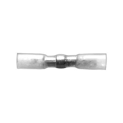 Au-ve-co® 21002 Crimp and Solder Butt Connector, Clear