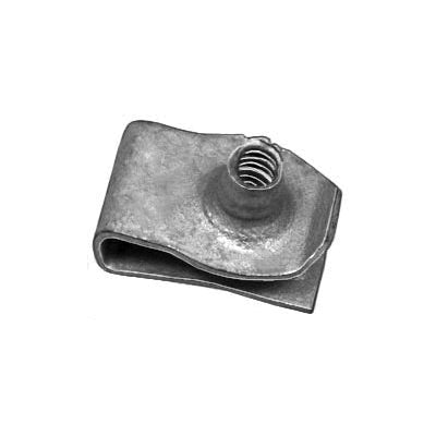 Au-ve-co® 21040 Fold Over Extruded Nut, System of Measurement: Metric, M4.2x1.41 Thread, Zinc-Plated