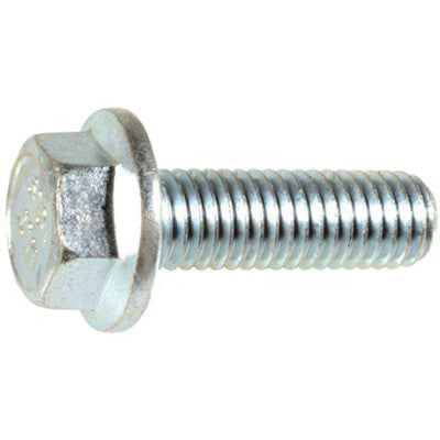 Au-ve-co® 21051 Flange Bolt, M8x1.25 Thread, 25 mm OAL, J.I.S. Small Hex Head, Zinc-Plated