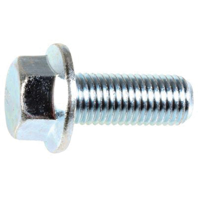 Au-ve-co® 21054 Flange Bolt, M10x1.25 Thread, 25 mm OAL, J.I.S. Small Hex Head, Zinc-Plated