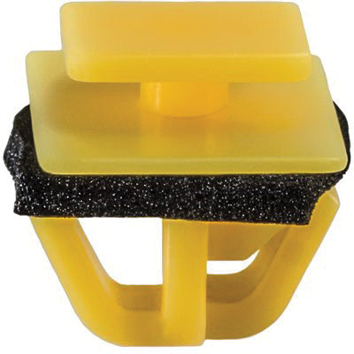Au-ve-co® 21064 Rocker Molding Clip With Sealer, Nylon, Yellow