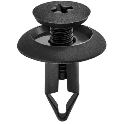 Au-ve-co® 21112 Screw-Type Fender Liner Retainer, System of Measurement: Metric, Nylon