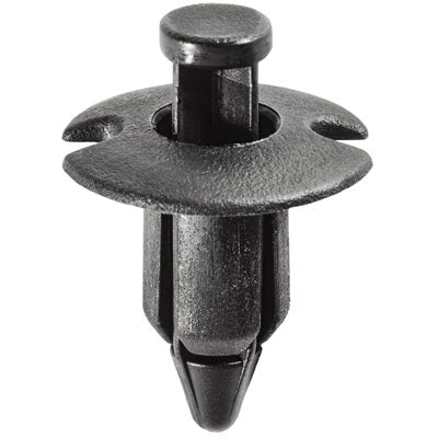 Au-ve-co® 21120 Cowl Vent Retainer With Drive Pin, System of Measurement: Metric, Nylon