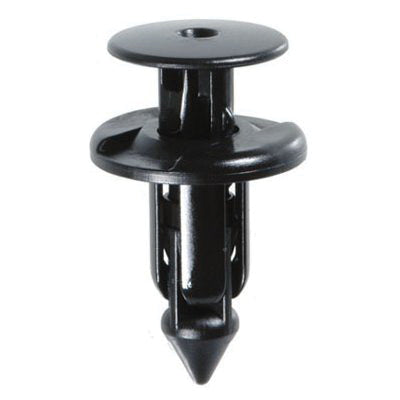 Au-ve-co® 21123 Rocker Molding Clip Retainer With Drive Pin, System of Measurement: Metric, Nylon