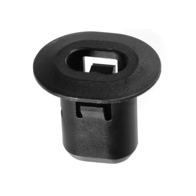 Au-ve-co® 21224 Headlight and Tail Light Grommet, Fits Hole Size: 9.5 x 21.5 mm, Nylon, Black