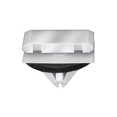 Au-ve-co® 21242 Rocker Panel Molding Clip With Sealer, Nylon, White