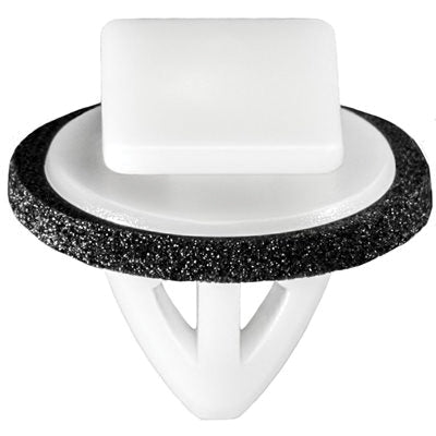 Au-ve-co® 21244 Rocker Panel Clip With Sealer, Nylon, White