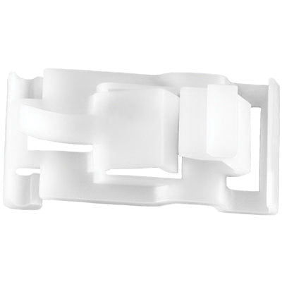 Au-ve-co® 21306 Belt Molding Clip, 37 mm L, Nylon, White