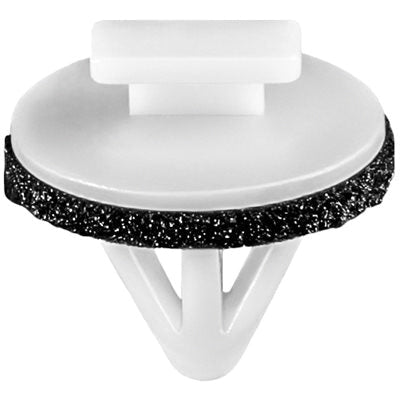 Au-ve-co® 21453 Molding Clip With Sealer, Nylon, White
