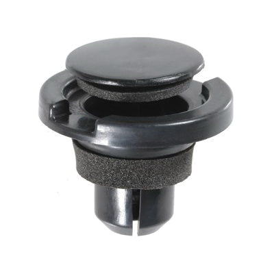 Au-ve-co® 21501 Rocker Molding Retainer With Drive Pin, System of Measurement: Metric, Nylon