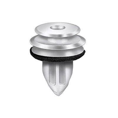 Au-ve-co® 21502 Triple Head Door Trim Panel Retainer With Sealer, System of Measurement: Metric, Nylon