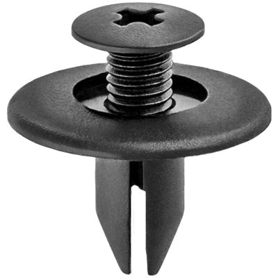 Au-ve-co® 21580 Screw-Type Front Fender Retainer, System of Measurement: Metric, Nylon