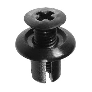 Au-ve-co® 21624 Screw-Type Cowl Retainer, System of Measurement: Metric, Nylon