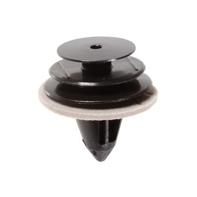 Au-ve-co® 21640 Triple Head Door Trim Panel Retainer With Sealer, System of Measurement: Metric, Nylon
