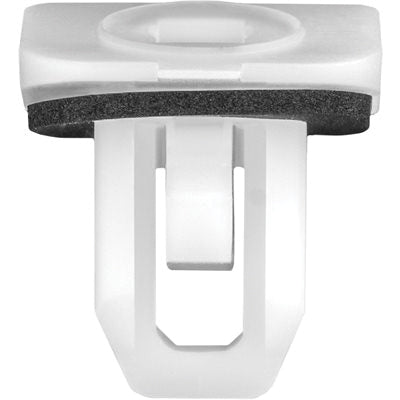 Au-ve-co® 21682 Front Bumper Screw Grommet With Sealer, 24 mm L, Nylon, White