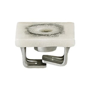 Au-ve-co® 21753 Specialty Nut With Plastisol Nut, System of Measurement: Metric, M6x1 Thread, Zinc-Plated