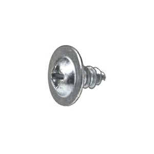 Au-ve-co® 2178 Tapping Screw, System of Measurement: Imperial, #10 Thread, 3/8 in L, Round Washer Head, Phillips® Drive